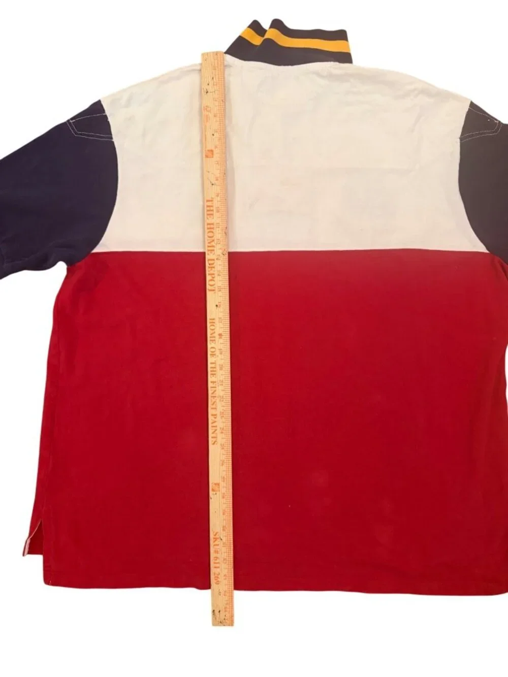 Polo Ralph Lauren Big Colorblock Big Pony Polo Crest 4XB Retro Style Collegiate